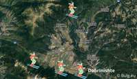 Dobrinishte Ski Resort location