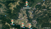 Semkovo ski resort locatie